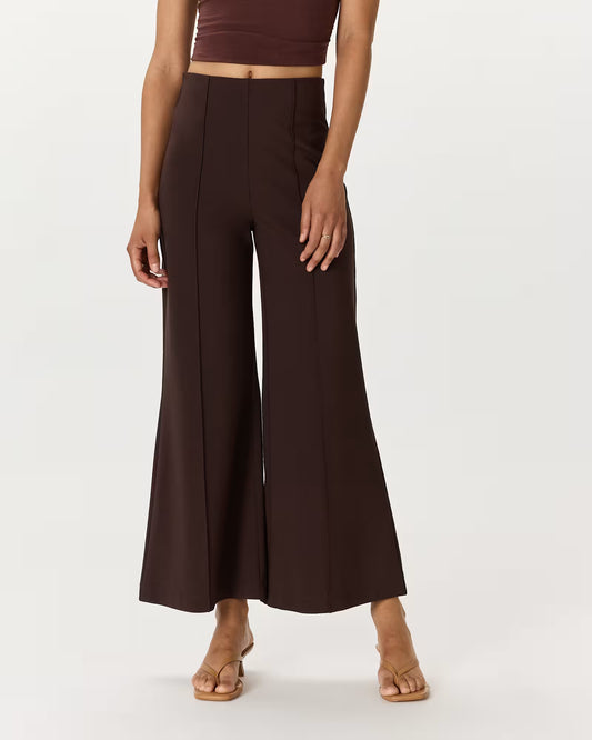 Ultra-Stretch Ponte Super Wide Leg Ankle Pants - US 7440