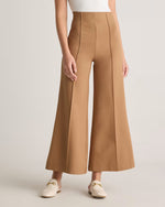 Ultra-Stretch Ponte Super Wide Leg Ankle Pants - US 8714