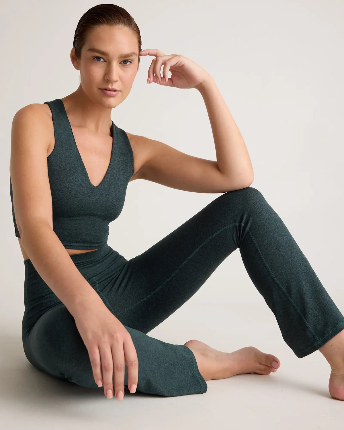 Ultra-Soft Cropped Bootcut Pants - US 7433
