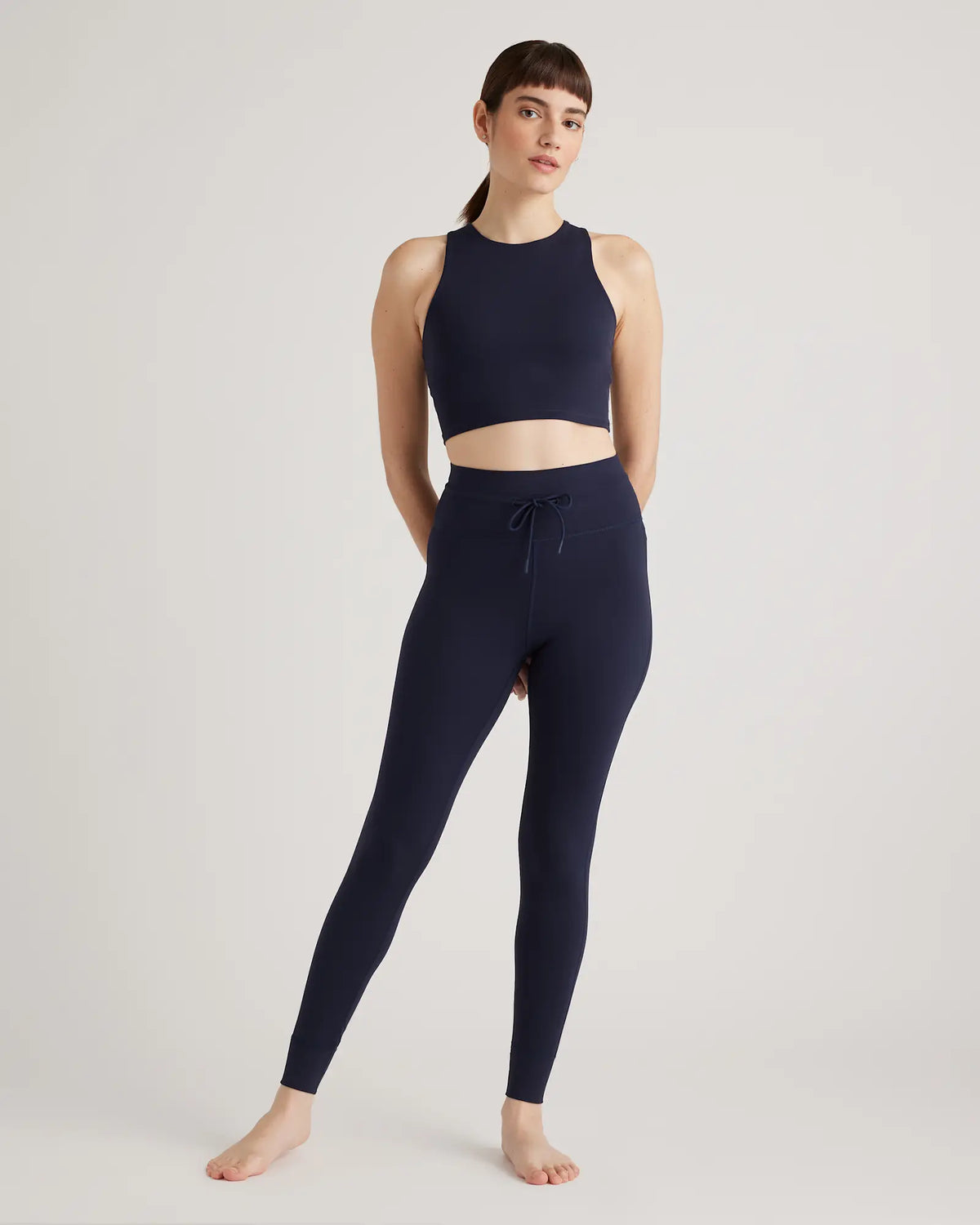 Ultra-Form Tie Waist High-Rise Legging - US 7267