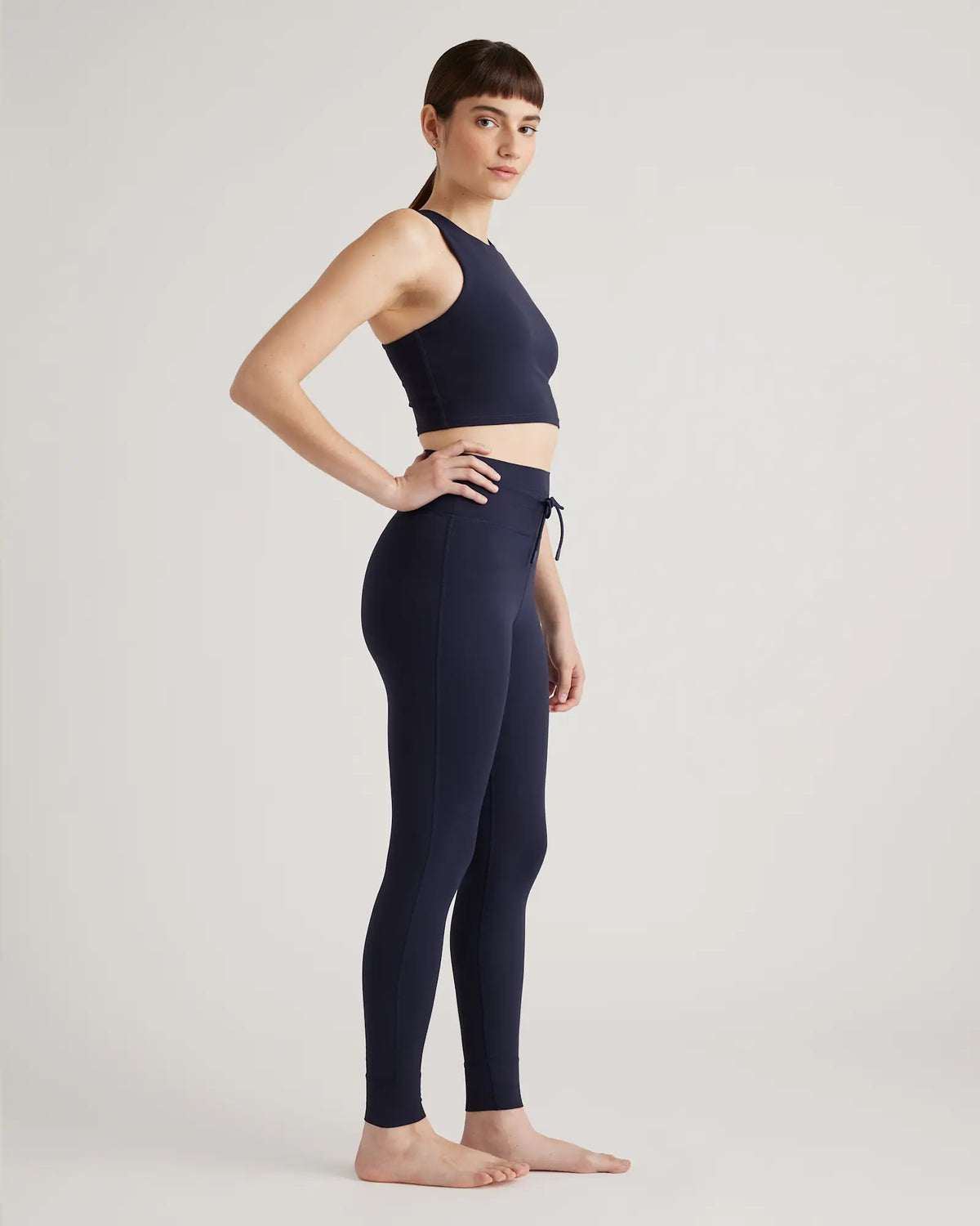 Ultra-Form Tie Waist High-Rise Legging - US 7267