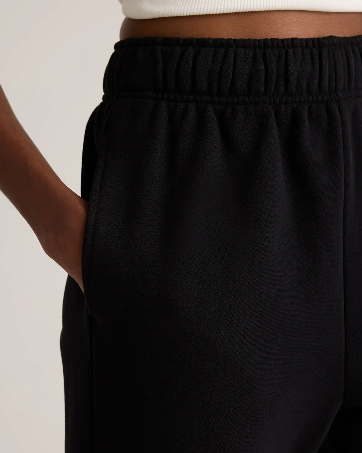 Organic Heavyweight Fleece Straight Leg Sweatpants - US 0492