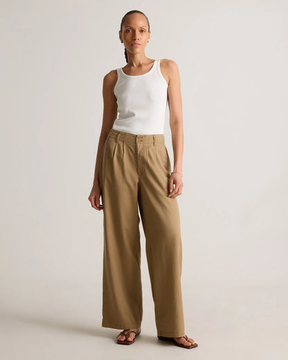 Drapey Twill Pleated Trouser - US 9500