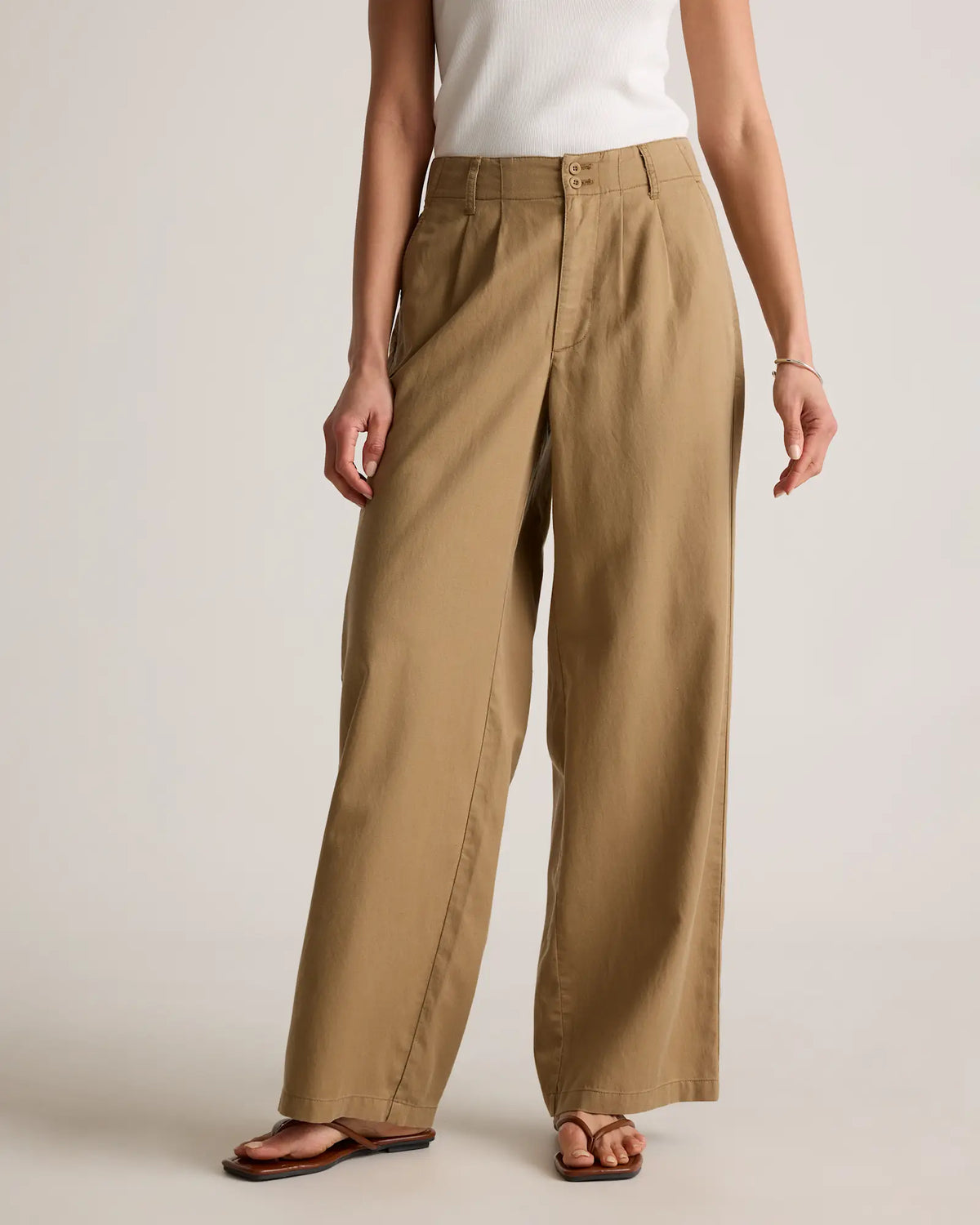 Drapey Twill Pleated Trouser - US 9500