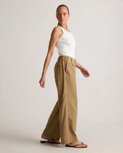 Drapey Twill Pleated Trouser - US 9500