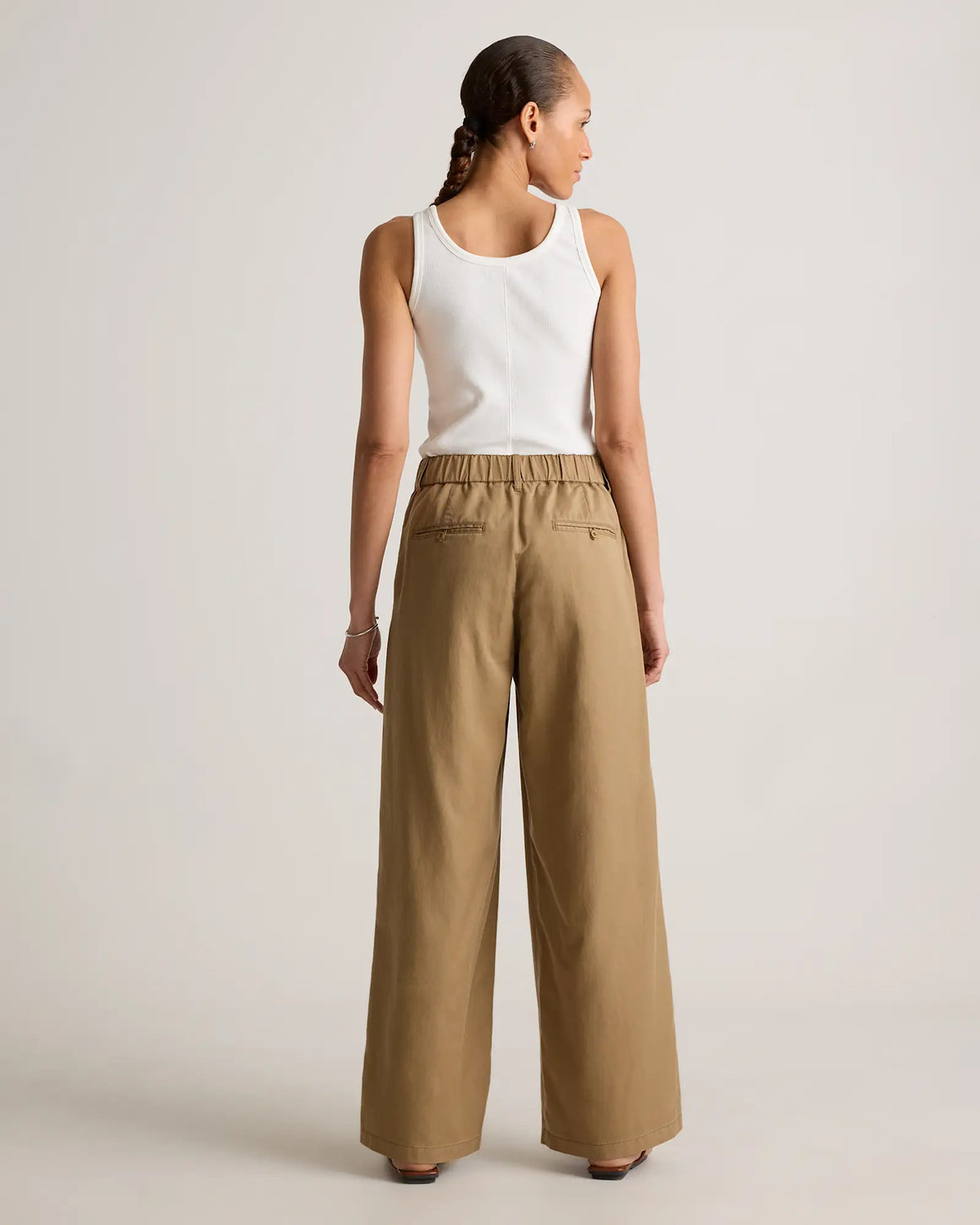 Drapey Twill Pleated Trouser - US 9500