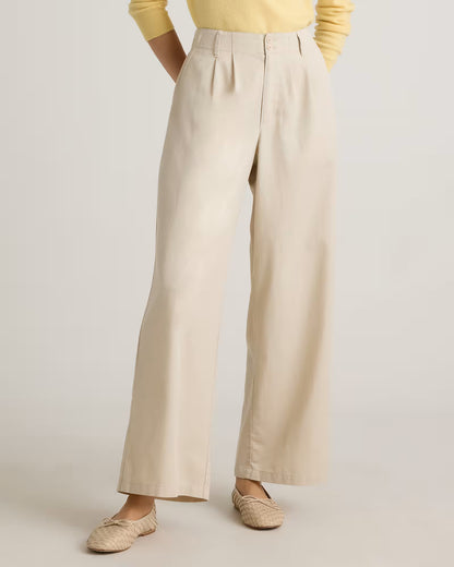 Drapey Twill Pleated Trouser - US 9902