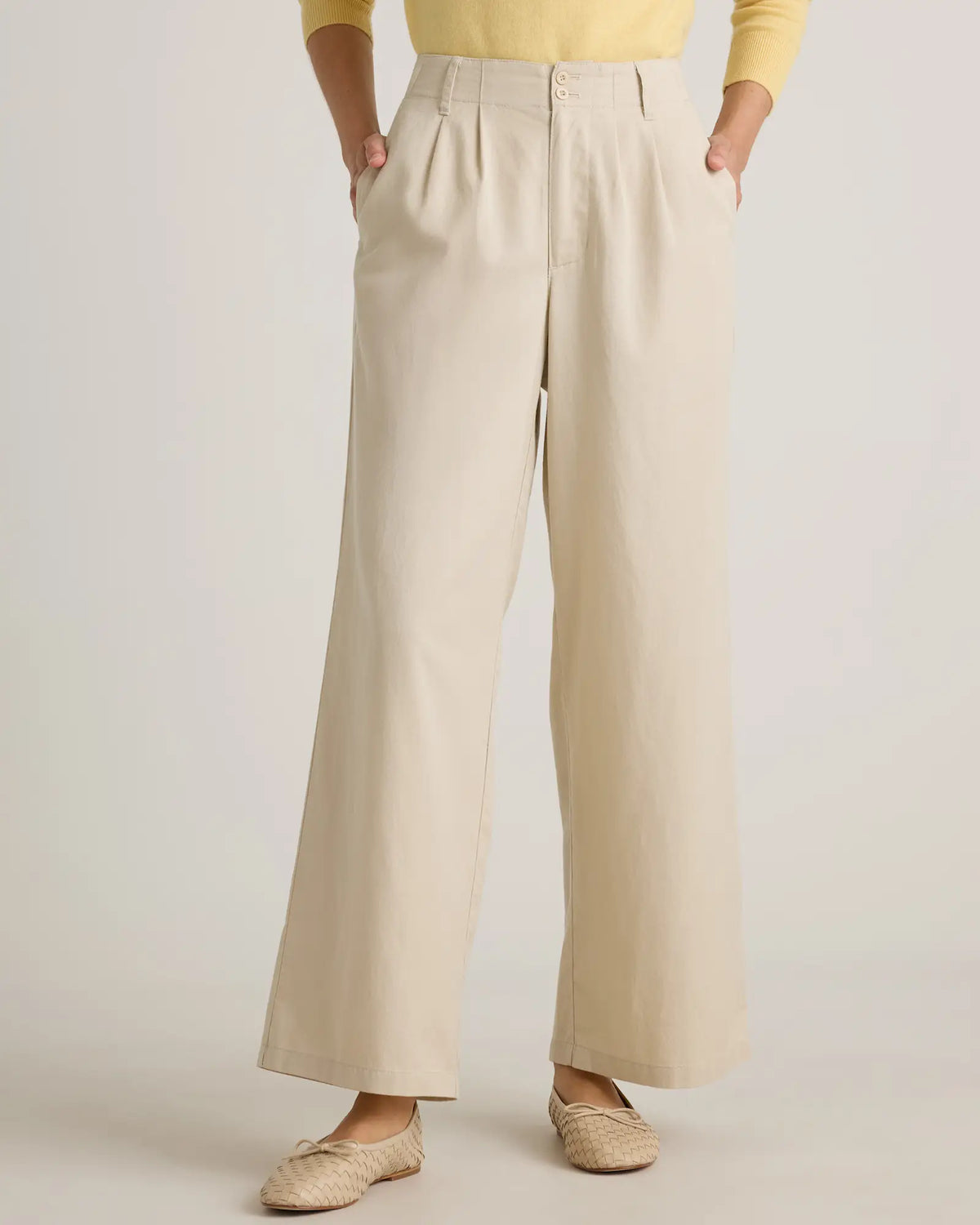 Drapey Twill Pleated Trouser - US 9902