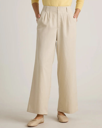Drapey Twill Pleated Trouser - US 9902