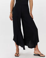 Washable Stretch Silk Palazzo Pants - US 6765