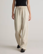 Vintage Wash Tencel Wide Leg Pants - US 6237