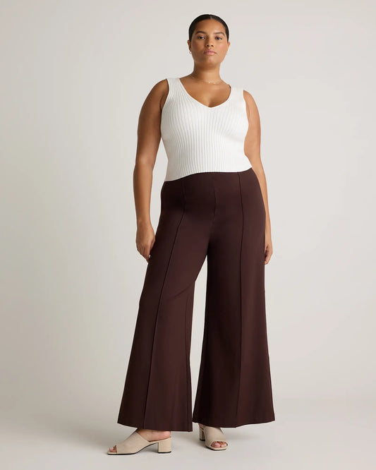 Ultra-Stretch Ponte Super Wide Leg Pants - US 2257