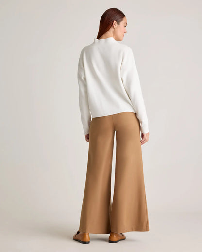 Ultra-Stretch Ponte Super Wide Leg Pants - US 8073