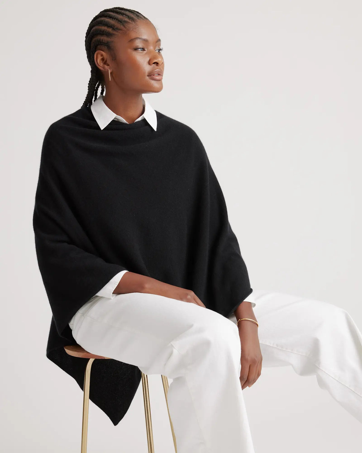 Mongolian Cashmere Poncho - US 2747