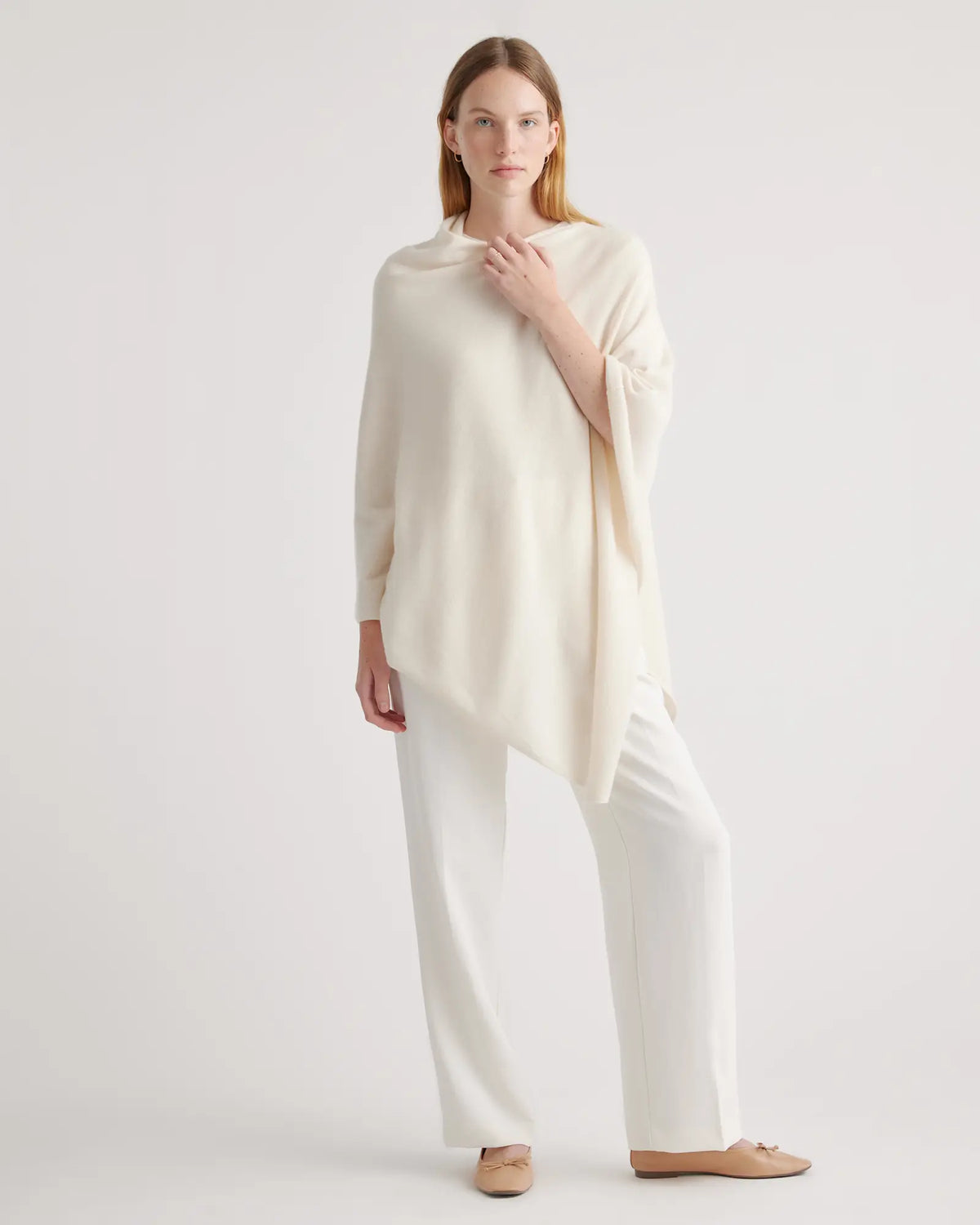 Mongolian Cashmere Poncho - US 4581