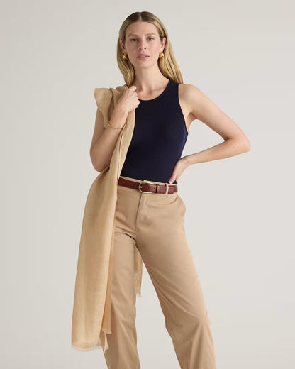 100% European Linen Scarf - US 3709
