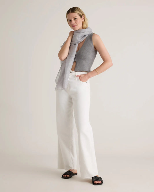 Lightweight Linen Silk Cashmere Scarf - US 6053