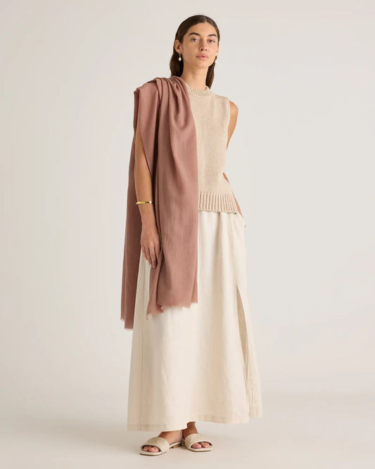 100% Pashmina Wool Scarf - US 8181