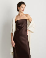 Mongolian Cashmere Ribbed Wrap - US 5197