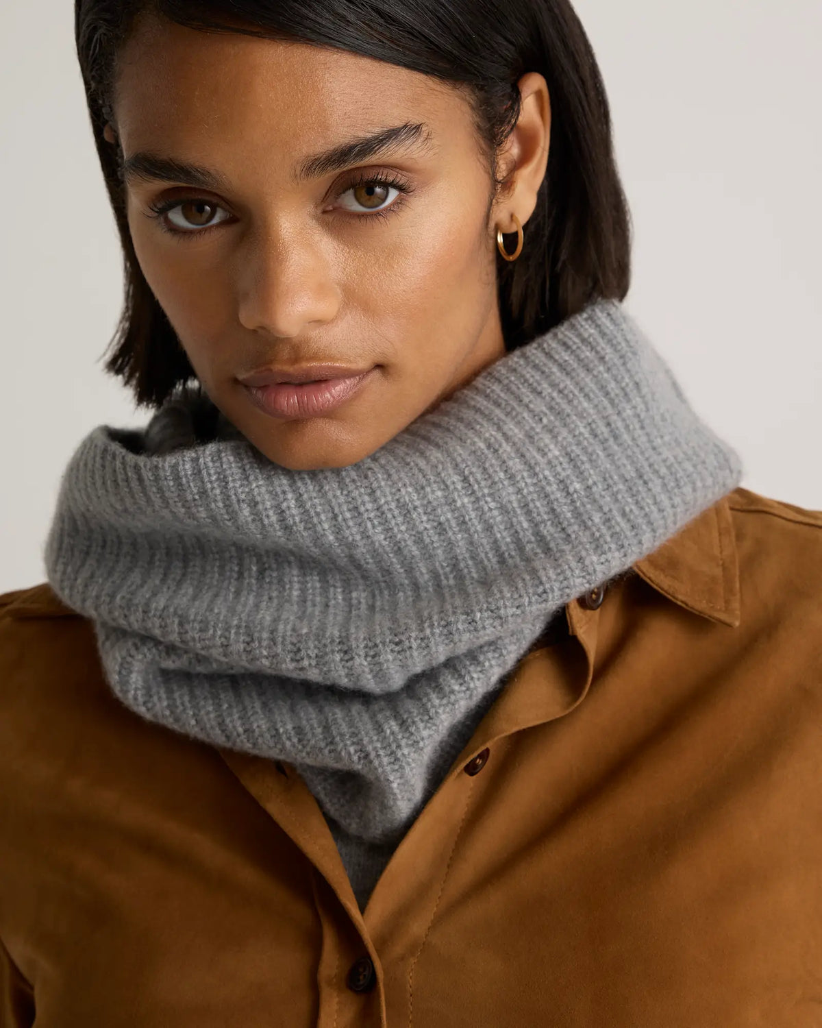 Mongolian Cashmere Snood - US 7577