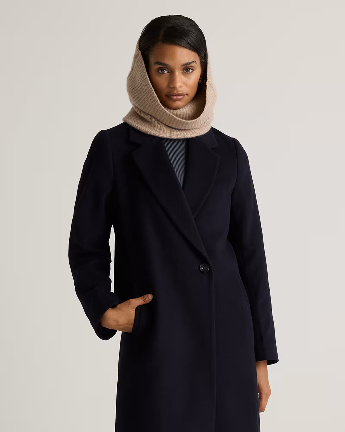 Mongolian Cashmere Snood - US 9201