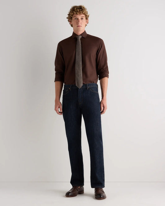 100% Cashmere 3-fold Hand-rolled Tie - US 4736
