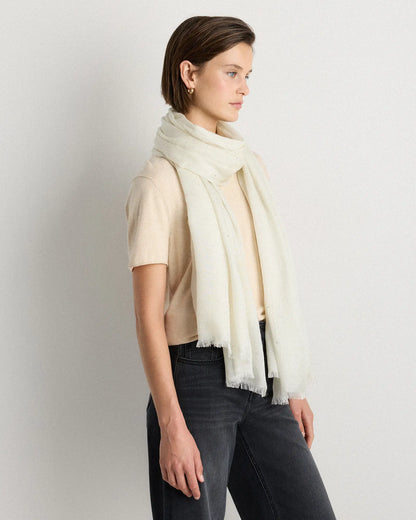 Crystal Embellished Featherweight Cashmere Silk Wrap - US 5642