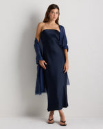Crystal Embellished Featherweight Cashmere Silk Wrap - US 8095