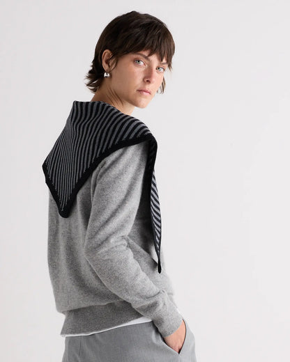 100% Merino Wool Triangle Scarf - US 8424