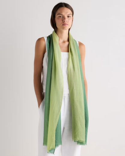 Featherweight Merino Wool Dip-Dye Scarf - US 2020