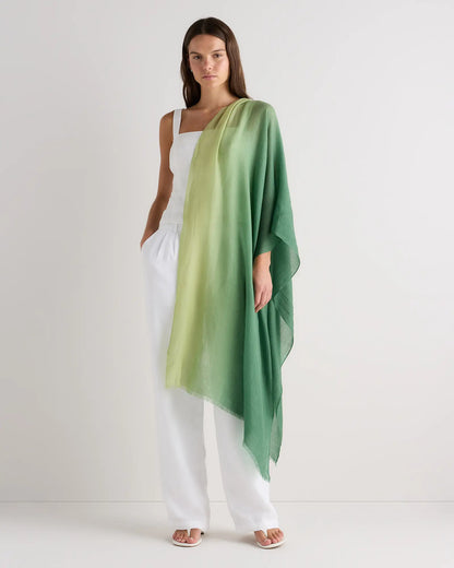Featherweight Merino Wool Dip-Dye Scarf - US 2020