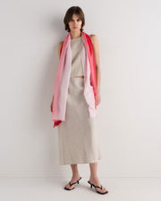 Powder Pink/Red Coral