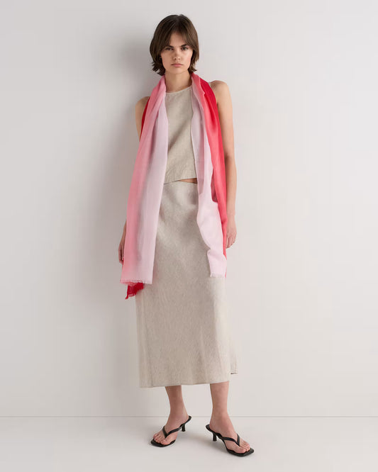 Featherweight Merino Wool Dip-Dye Scarf - US 0651