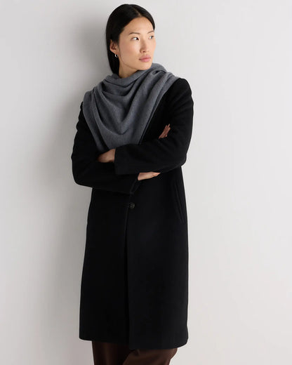 100% Merino Wool Large Triangle Scarf - US 9613