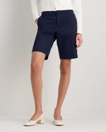 Organic Stretch Cotton Chino Bermuda Shorts - US 7231