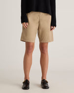 Organic Stretch Cotton Chino Bermuda Shorts - US 0436
