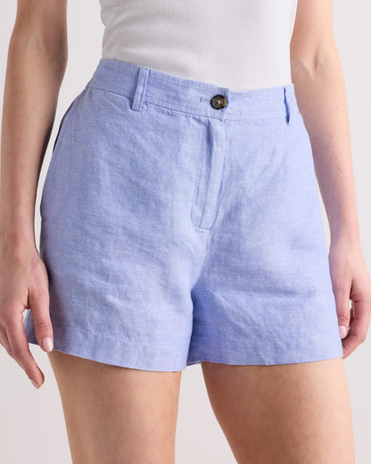 100% European Linen Trouser Shorts - US 1645