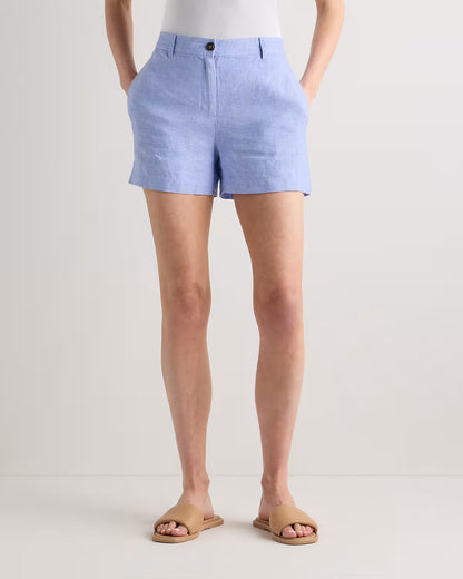 100% European Linen Trouser Shorts - US 1645