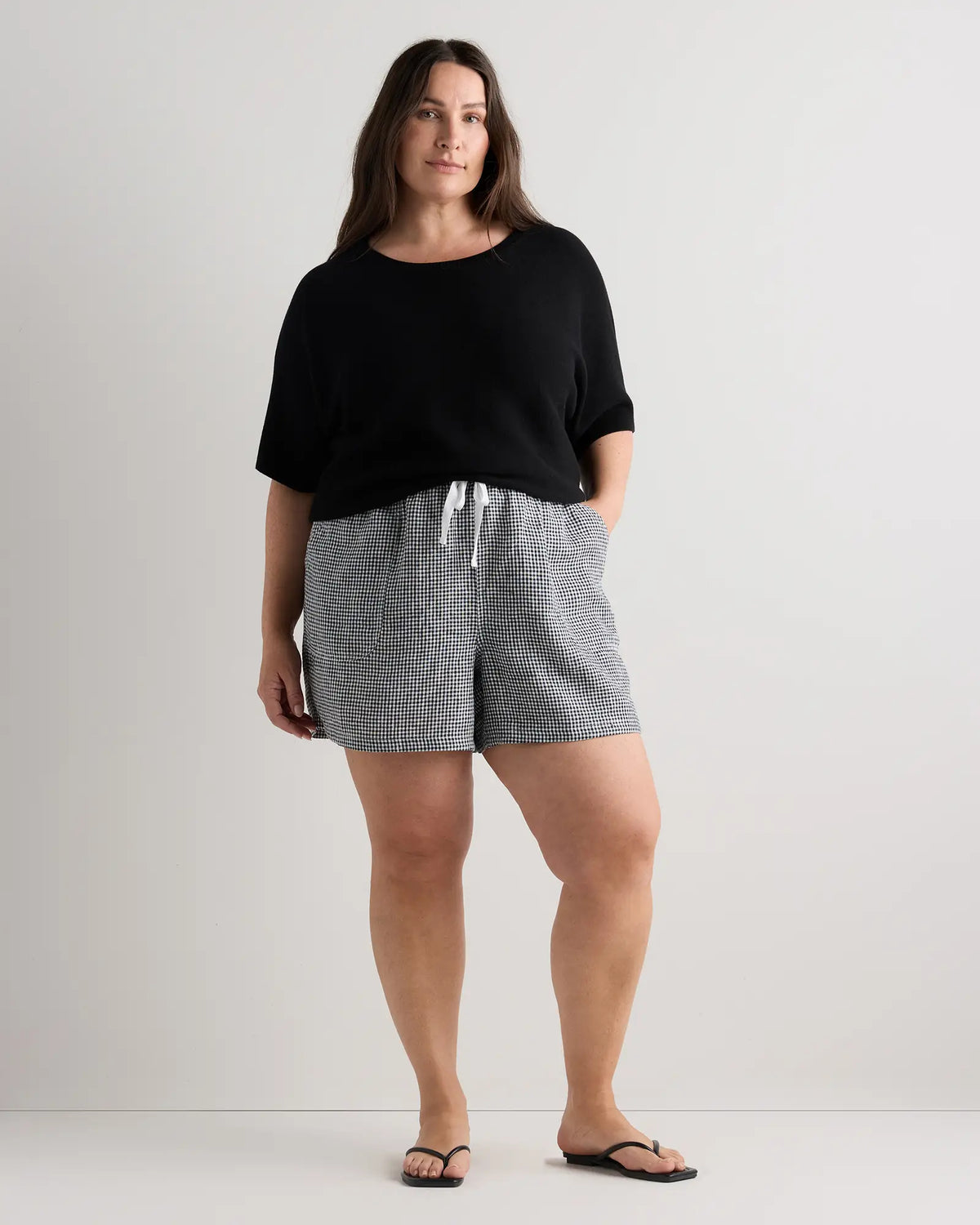 100% European Linen Shorts - US 9450