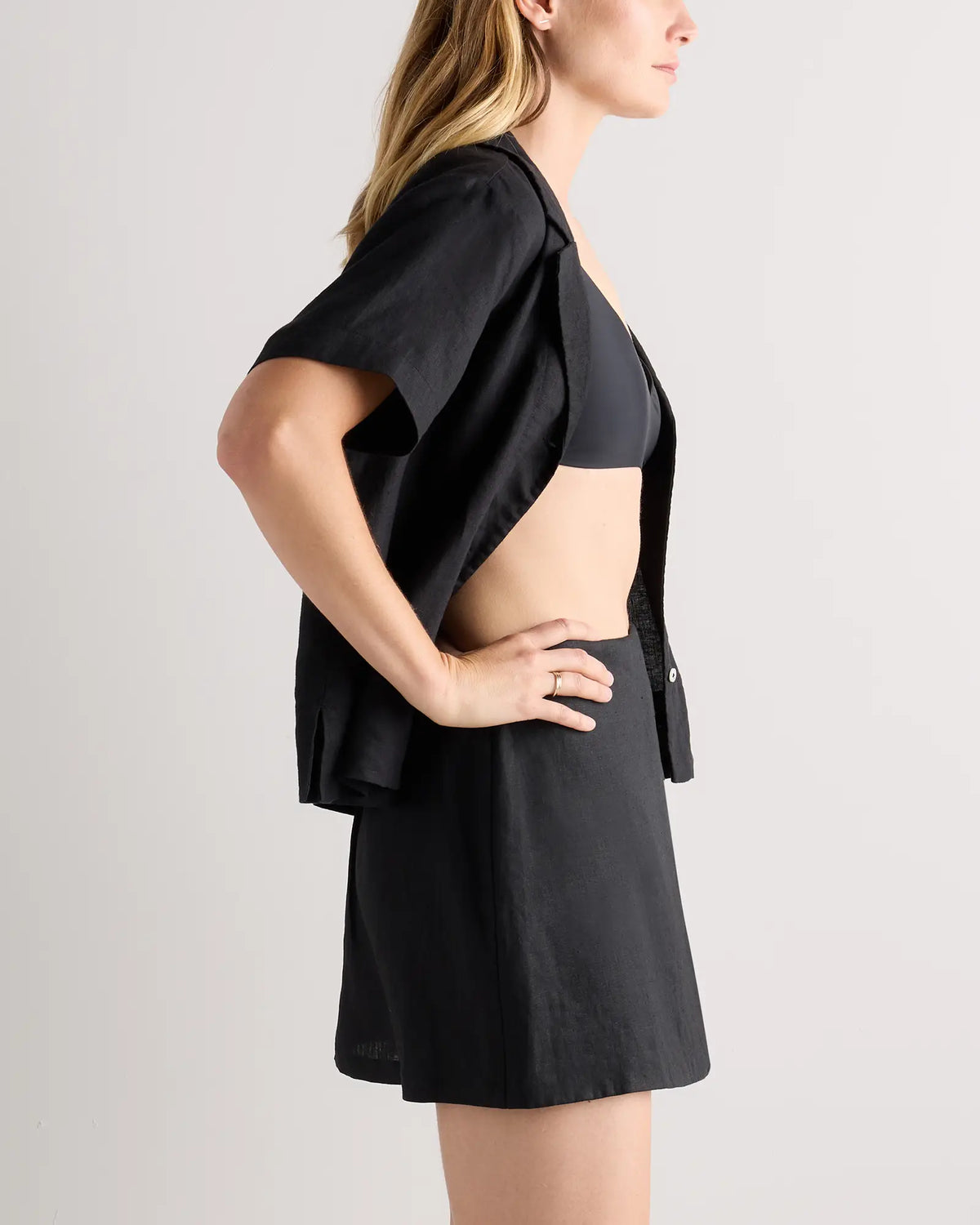100% European Linen Skort - US 8980