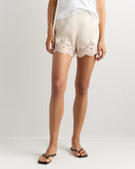 100% Washable Silk Lace Shorts - US 8608