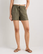 100% European Linen Shorts - US 9967