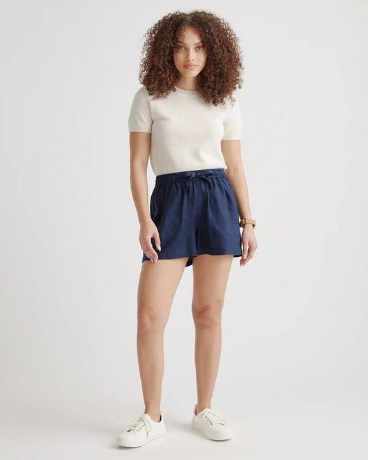 100% European Linen Shorts - US 1395