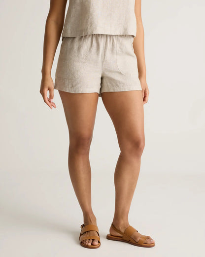 100% European Linen Shorts - US 0100