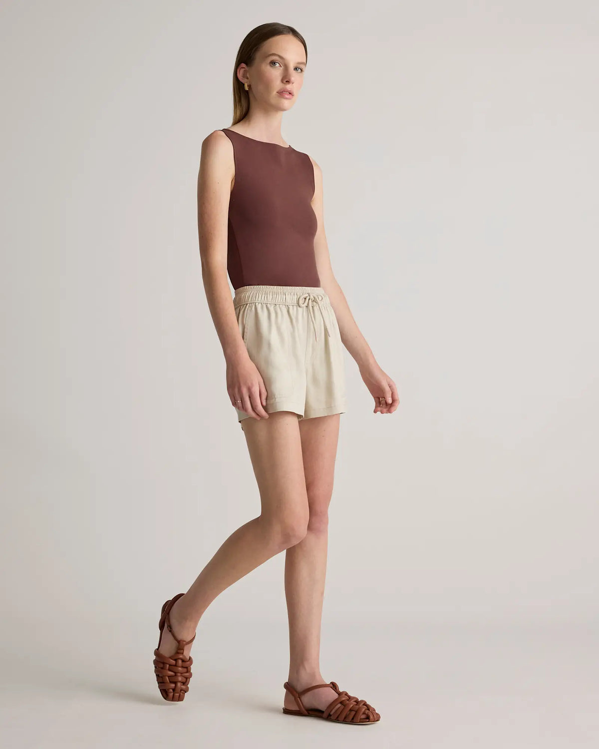 Vintage Wash Tencel Utility Shorts - US 4106