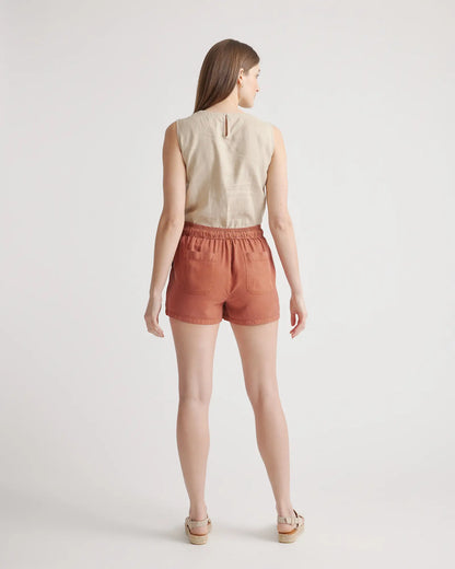 Vintage Wash Tencel Utility Shorts - US 1714