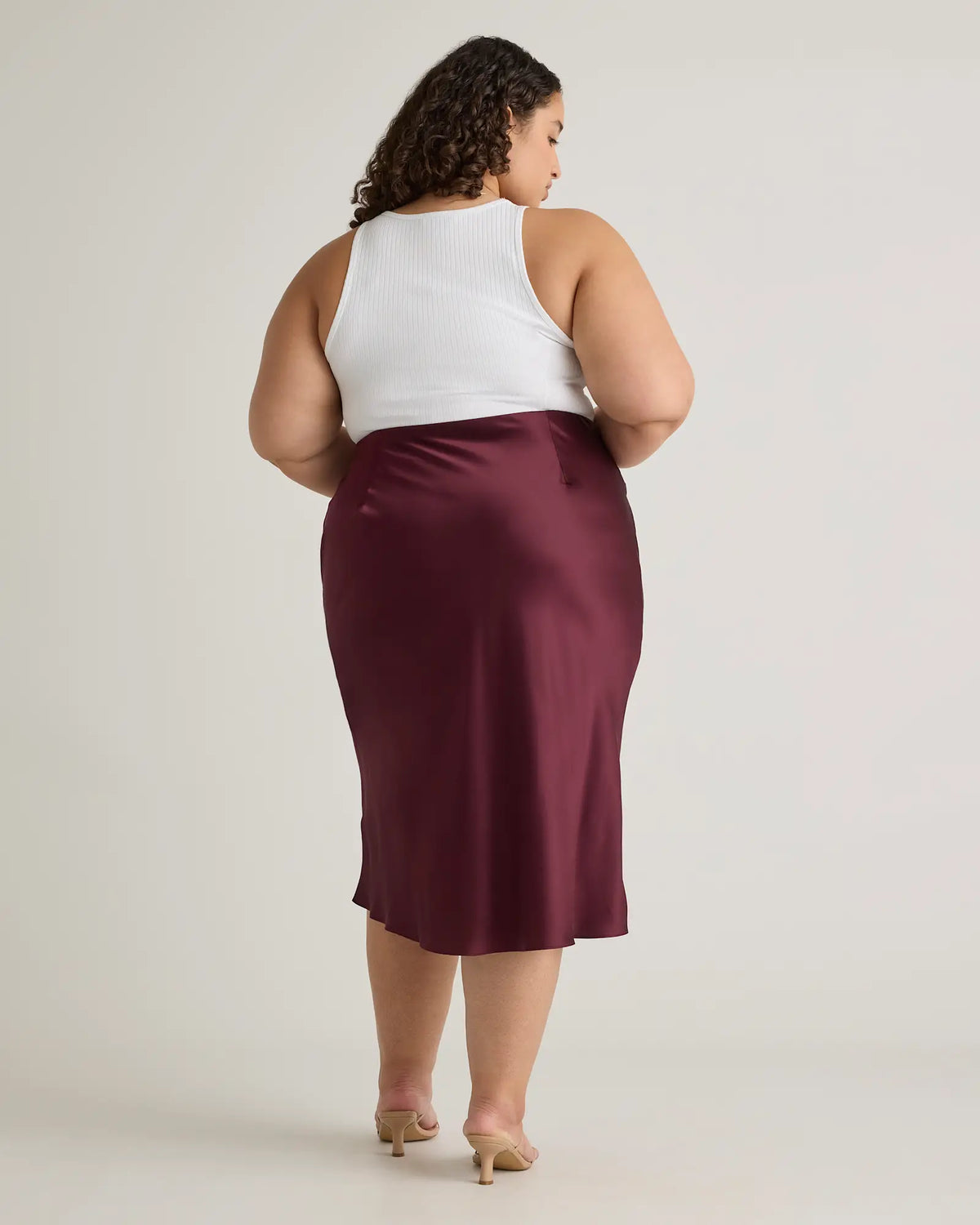 100% Washable Silk Skirt - US 5808