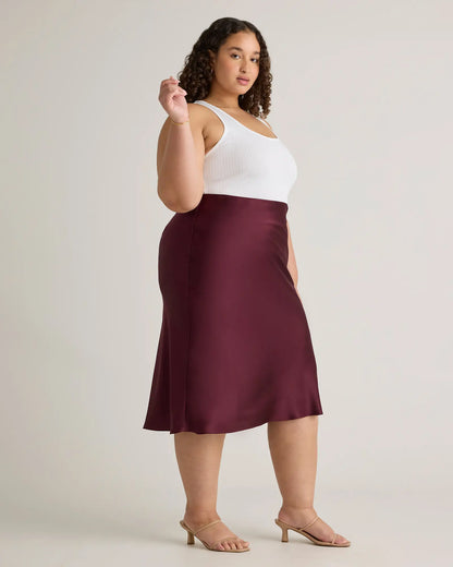 100% Washable Silk Skirt - US 5808