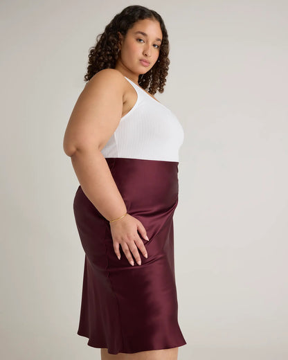 100% Washable Silk Skirt - US 5808