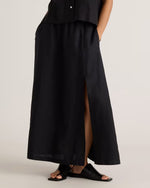 100% European Linen Maxi Skirt - US 0617
